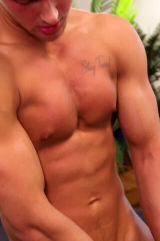 A Savage Solo: Brent Savage Gives Himself A Facial!