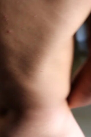 Buff Bodybuilder Mario Cortez Jerks His Uncut COCK