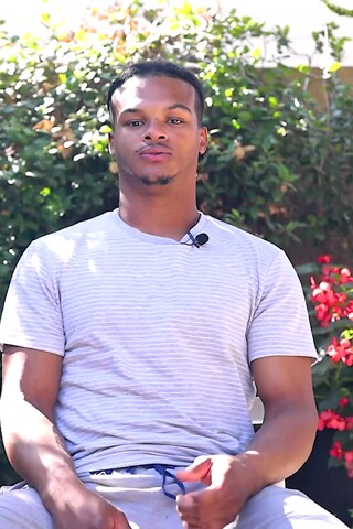 Cuckold Bull Justin Jones Barely Makes It In Time For His Interview!