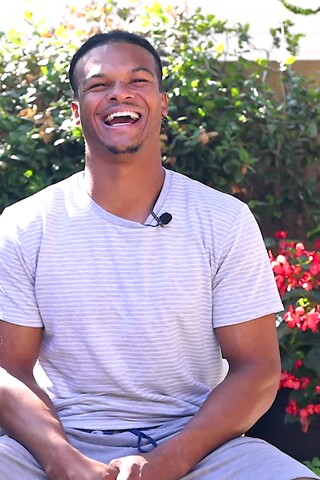 Cuckold Bull Justin Jones Barely Makes It In Time For His Interview!