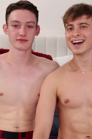 Virgin Lucas Walker Gets Ready To Fuck His First Guy Kingsley Kross