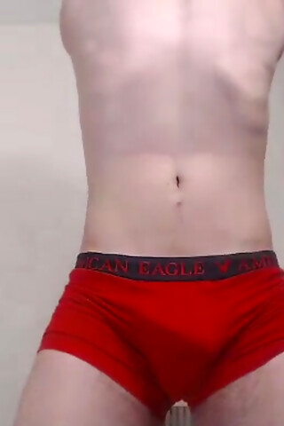 Naughty Buff Boy Shows ASS