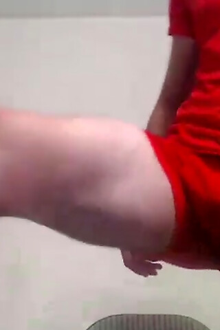 Naughty Buff Boy Shows ASS
