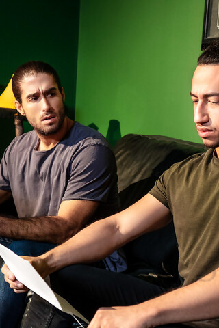 Diego Sans, Xavier Cox  anal fuck