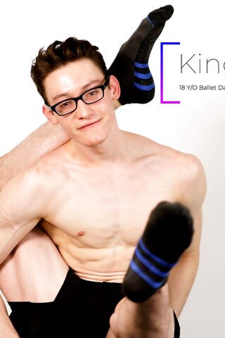 Kinky 18 Y/O Kingsley Kross Can't Wait To Fuck On Camera!