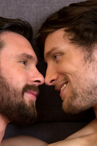 Sexy gay dudes Scotty Zee and Casey Jacks stick their dicks in each other