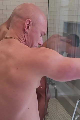 Lawson's Shower Threesome