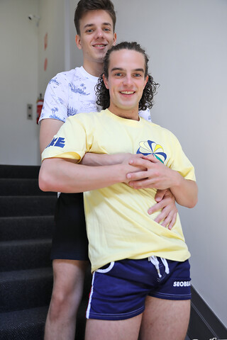 Hooking up our cute mates Reece and Connor
