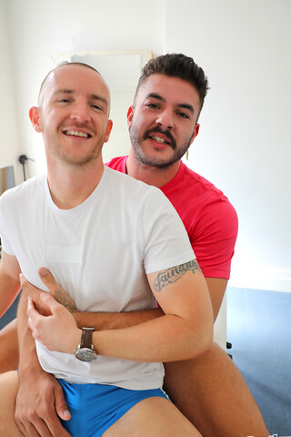 Our sexy mate Zak and Dylan getting naked on the roof