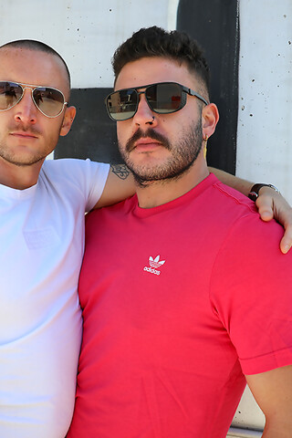 Our sexy mate Zak and Dylan getting naked on the roof