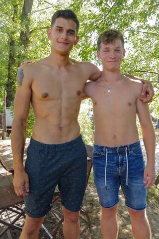 Tiny Twink Jacob Dolce Gets Hammered By Fit Jock Luke Geer.